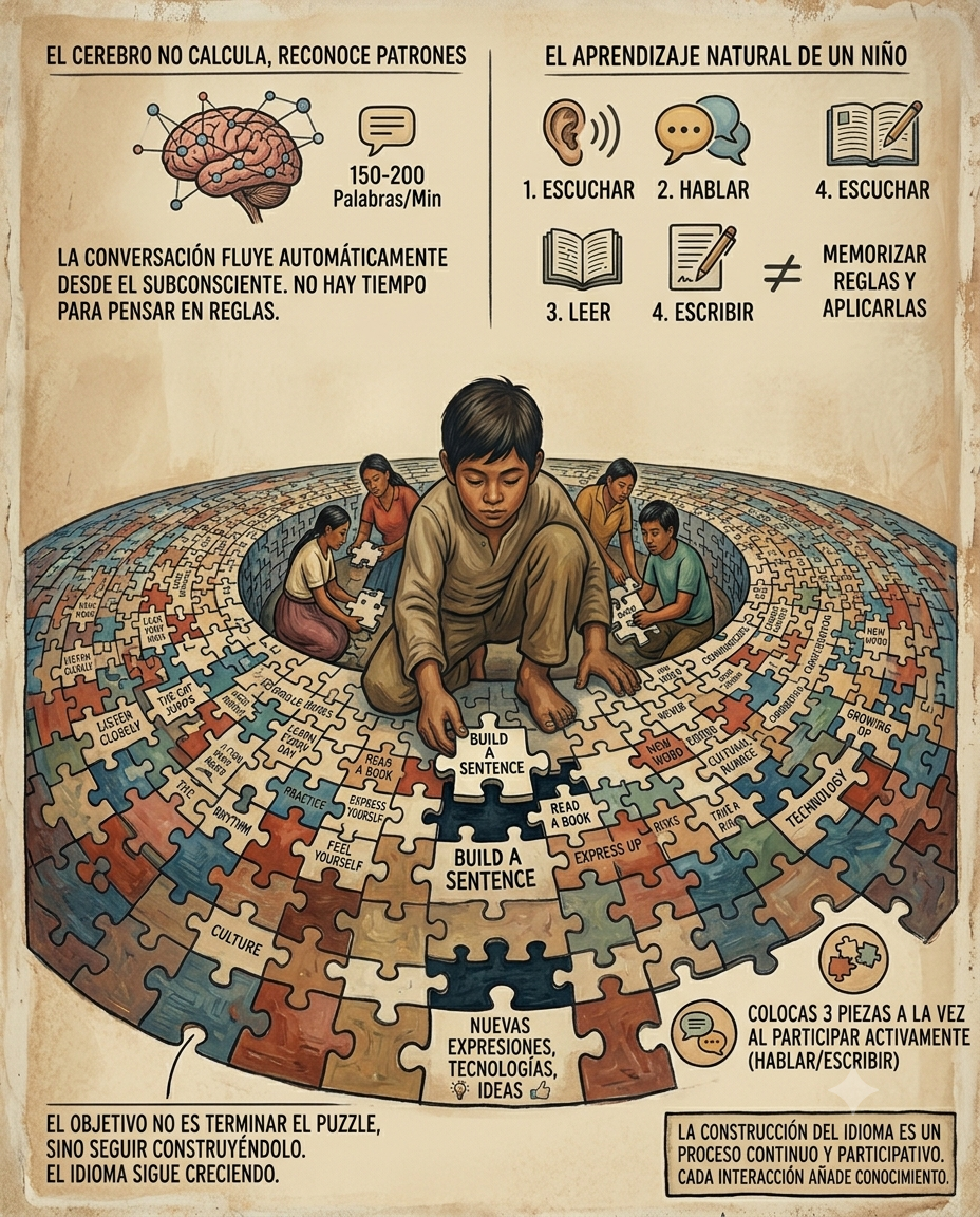 ¿Por Qué Estudiar Gramática No Te Hará Hablar Inglés Con Fluidez?